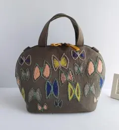 ミナペルホネン skyful 本革　ハンドバッグ　レア　貴重　ブルー 2025年最新】ミナペルホネン sky flowerの人気アイテム - メルカリ