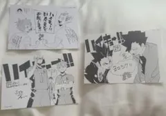 ハイキュー 特典ペーパー