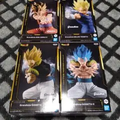孫悟空　ベジータ　ゴジータ　グランディスタ フィギュア　4体セット