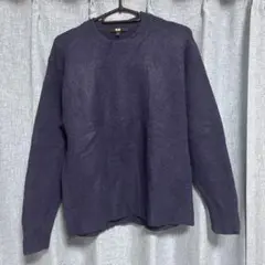 UNIQLO ネイビー 長袖セーター S