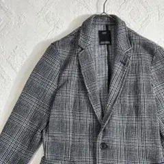 【美品】AZUL BY MOUSSY グレンチェック柄 テーラードジャケット