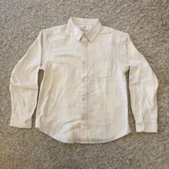無印良品　キッズ　長袖シャツ　140cm ベージュ