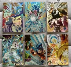 ドラゴンボールスーパーダイバーズ　パラレルカード６枚セット