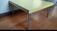 イエローセンターテーブル