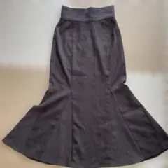 ダークグレー マーメイドスカート　しまむら　レディース　春夏 Mサイズ