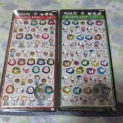 PEANUTS BONBON DROP シール 2シートセット