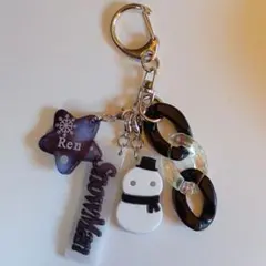 SnowMan 目黒蓮 アクリル 雪だるまキーホルダー