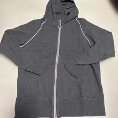 UNIQLO ユニクロ　フルジップ グレー パーカー　XL