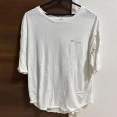 GLACIER バックプリント Tシャツ ホワイト