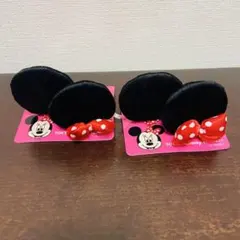 【新品】2個セット　ミニー　パッチン　ディズニーリゾート限定販売