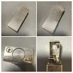 dunhill ボールペン シルバー テクスチャー仕上げ 筆記確認済 - メルカリ