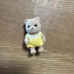 初期　シルバニアファミリー クマの赤ちゃん 人形　レトロ　アンティーク