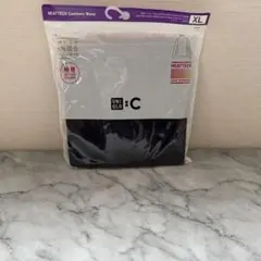 新品＆未開封★ユニクロＣ極暖カシミアブレンドタートルネックＴ黒XＬ