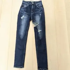 GYDA　ダメージ　デニム　XSサイズ