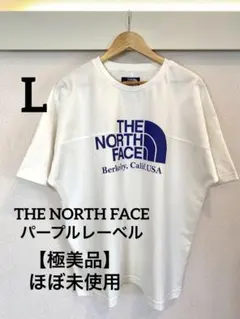 【極美品】ほぼ未使用ノースフェイス パープルレーベル Tシャツ L 厚手 人気
