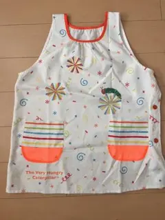 はらぺこあおむし エプロン カラフル