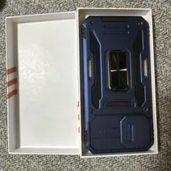 GUNWON iPhone 12 Pro Max ケース 耐衝撃 ブルー