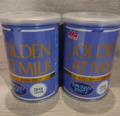 모리나가 밀크 골든 캣 밀크 130g x 2캔