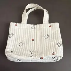 トートバッグ チェリー オフホワイト（ミッフィー）