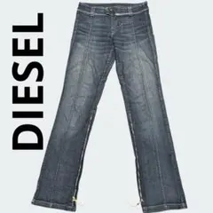 【美品】ディーゼルDIESEL ヴィンテージ加工 ブーツカットデニムパンツY2Kのサムネイル
