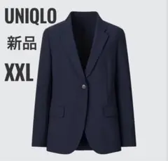 新品未使用タグ付 UNIQLO 感動ジャケット ネイビー XXL