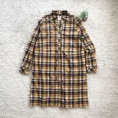 【arnold palmer timeless】チェック柄シャツワンピース 2