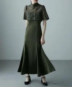 【クリーニング済】Dorry Doll レースボレロ付きドレス