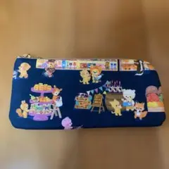 ハンドメイド　ミニポーチ　ユキエモン　ピッコロマーケット