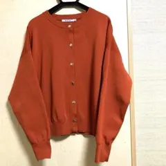 colony 2139 長袖カーディガン　オレンジ　　フリーサイズ