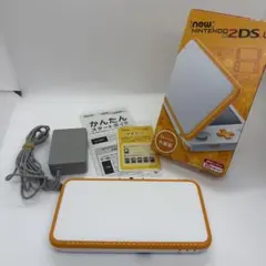 任天堂　new Nintendo 2DS LL ホワイト×オレンジ