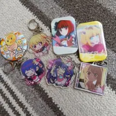 推しの子　キーホルダー　缶バッジ 6個セット