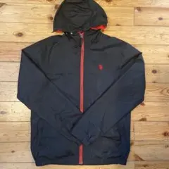 U.S. POLO ASSN. フード付きナイロンジャケット S