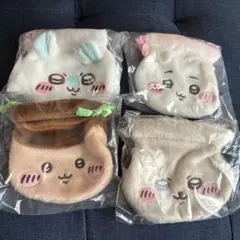 おかお巾着　ちいかわ　モモンガ　くりまんじゅう　ラッコ　まとめ売り　ガチャ