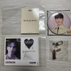 SEVENTEEN HOLIDAY VERNON 缶バッジ アクキートレカセット