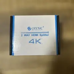 eSYNiC 2 WAY HDMI Splitter 4K