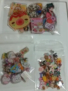 新作入り アクリルパーツ 1～6cm 100個まとめ売り