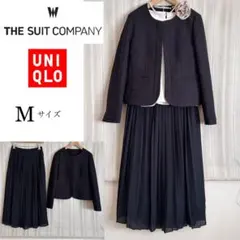 THE SUIT COMPANY 、UNIQLOツイード フォーマルスーツM