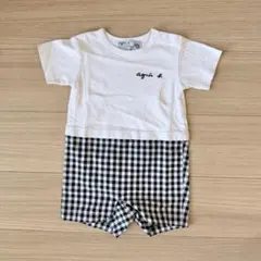 美品＊agnis b. ロンパース 1an