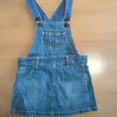 SUNNY Landscape デニムジャンバースカート 100