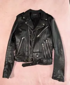 ［ライガー］AMIRI ライトウェイトダブルライダースジャケット XS ライガー様 専用］AMIRI ライトウェイトダブルライダースジャケット XS