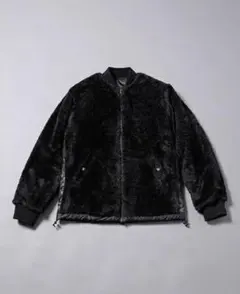 美品ＷＬＧ リバーシブルボアＭＡ−１nano universe ブラック