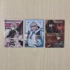 歌い手 ブロマイド カード クロノヴァ、シクフォニ、すたぽら、いれ