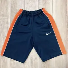 Nike Dri-FIT メンズ S ネイビー/オレンジ ショートパンツ