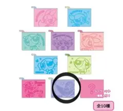 パワーパフガールズ　シークレットエンボスクリアポーチ