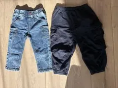 デニム ジーンズ カーゴパンツ 90cm まとめ売り
