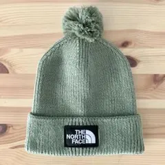 THE NORTH FACE ボンボンニットキャップ ノースフェイス カーキ 緑