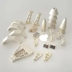 LEGO クラシックスペース 白パーツまとめ / オールドレゴ 宇宙