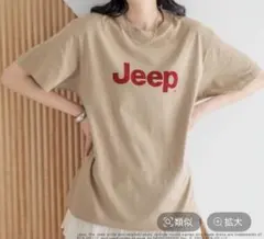ローリーズファーム　Jeep Tシャツ　フリーサイズのサムネイル