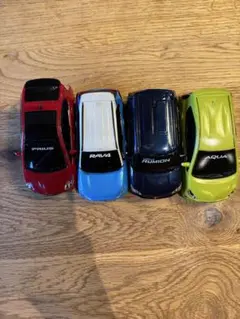 トヨタ 非売品 ミニカー 4台セット プルバックカー