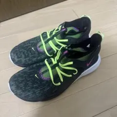 Nike Free スニーカー ブラック/グリーン/パープル